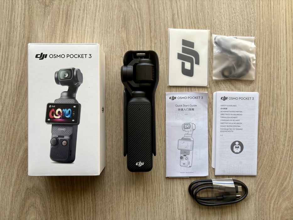 DJI Osmo Pocket 3 - como nova - com caixa
