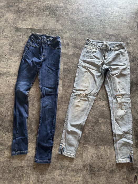 Calcas ganga pepe jeans originais, zara e calzedonia  como novas