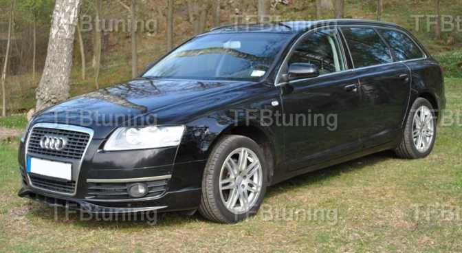 Spoiler zderzaka przód A6 C6 2004 -2009 ver 2 TFB TUNING