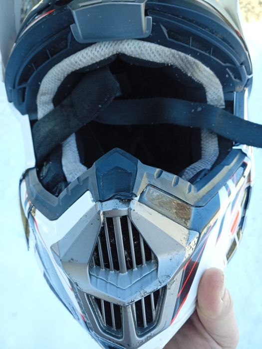 Мотоциклетний шлем МХ435.розм М.