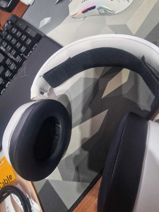SteelSeries Arctis 5 Brancos com extras