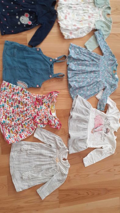 Ubrania dziewczynka 6- 9 miesięcy