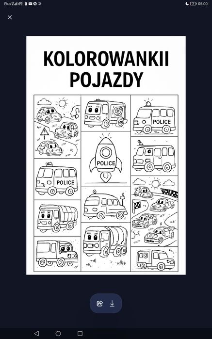 Kolorowanki dla dzieci – PDF 100 stron do wdruku