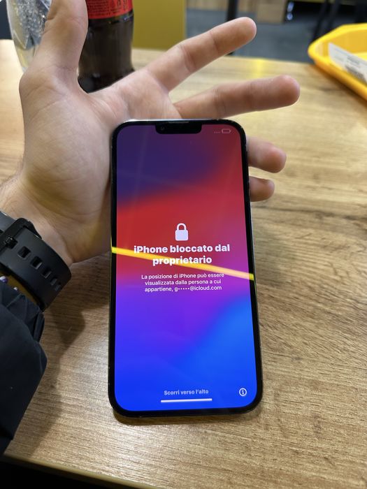 iPhone 13 pro max 128GB заблокирован icloud