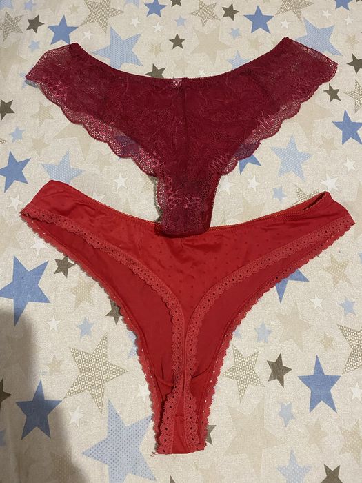 Червоні трусики , розмір Л. Б/у.