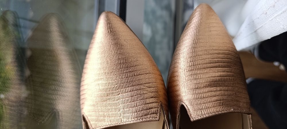 Mules sapato sem salto