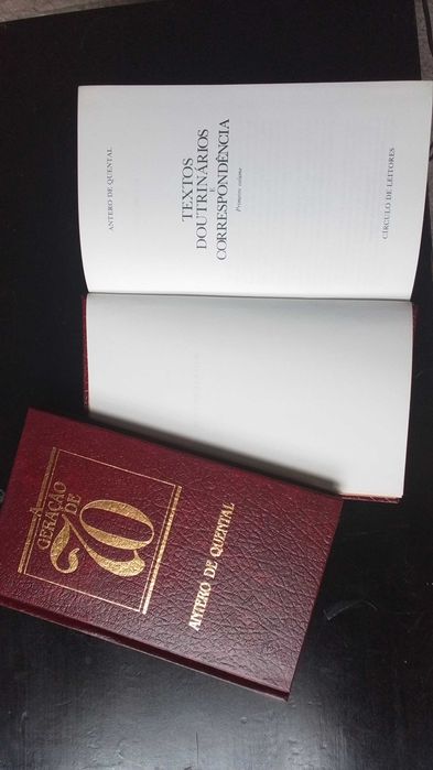 Livros da colecção "A GERAÇÃO DE 70"