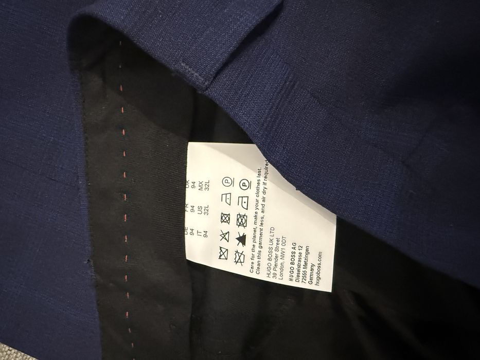 Spodnie Męskie Klasyczne Hugo Boss Oryginał.