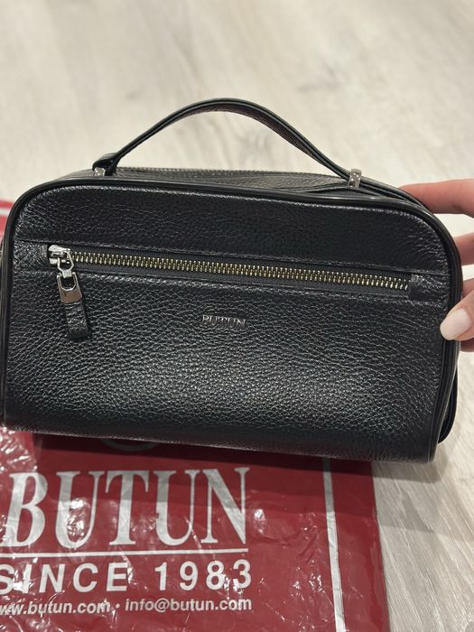 Барсетка чоловіча шкіра