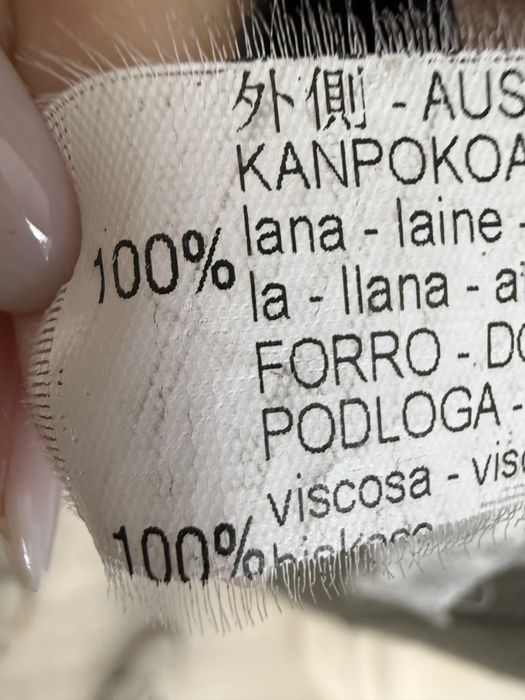 Płaszcz 100% Wełna Zara  XS