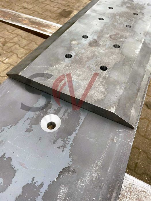 Lemiesze ze stali trudnościeralnej z atestem na twardość!