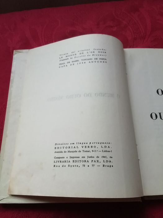 O mundo do ouro negro - livro de 1960