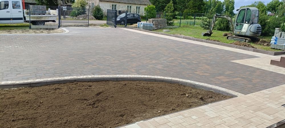 Brukarstwo Układanie Kostki Brukowej Odwodnienia Granit