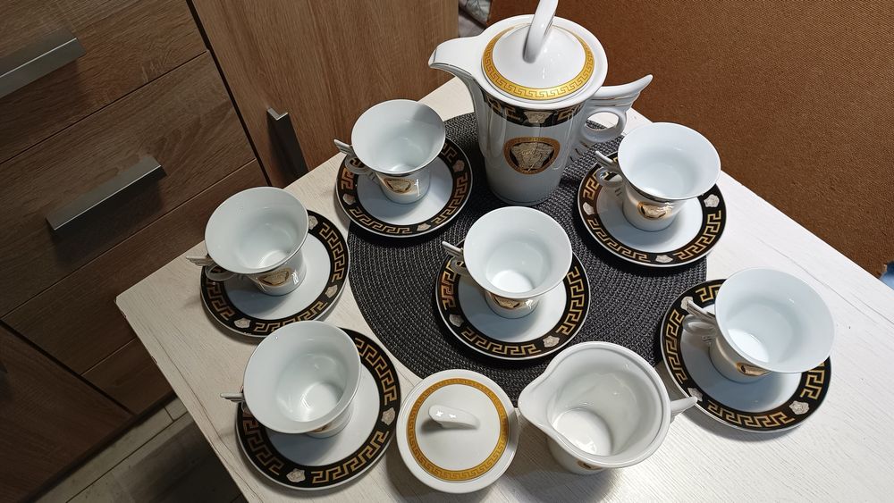 Unikatowy zestaw kawowy DA VINCI.Stan idealny