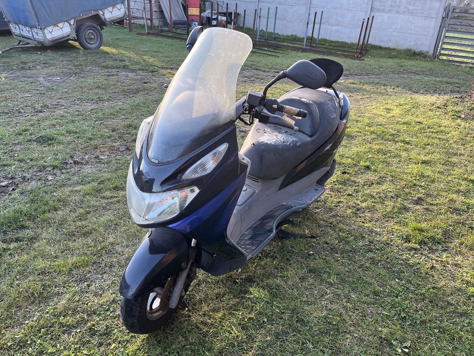 Suzuki Burgman 125 k5 k6 01- na części silnik czasza gaźnik rama linka