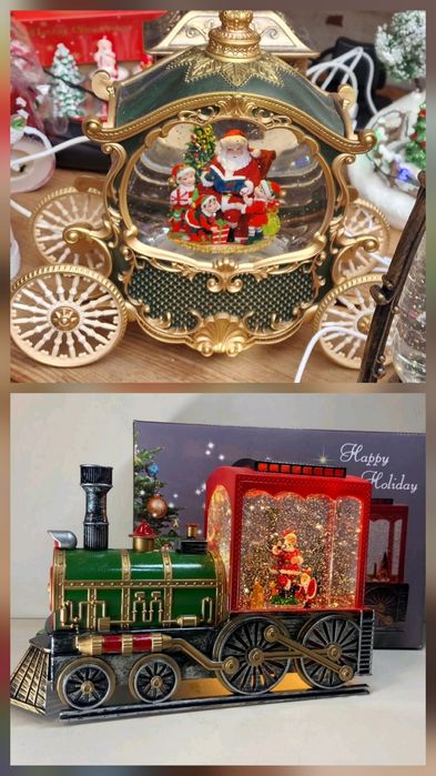 Новогодние снежные светильники на USB.