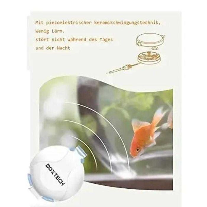 Boxtech mini, тихий аквариумный кислородный воздушный насос