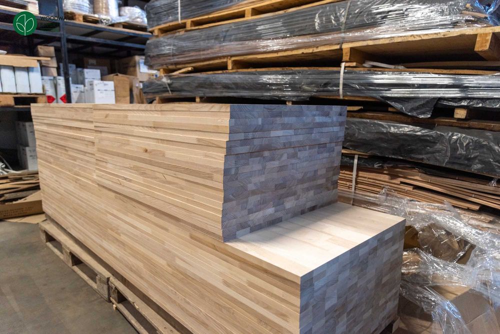 Щит Дуб, Ясен, Бук, Вільха, Сосна - зрощений, цільноламельний