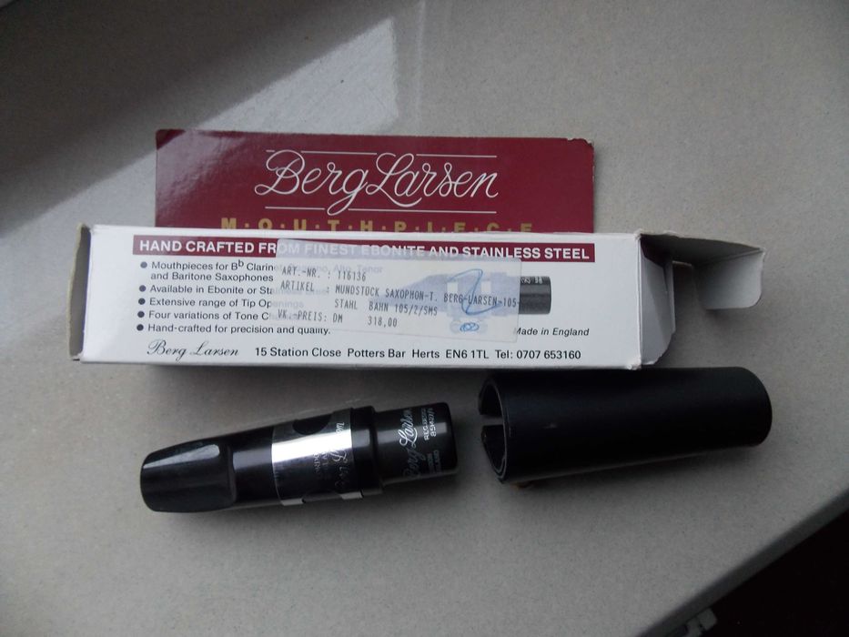 Ustnik do saksofonu tenorowego Berg Larsen 105 SMS 2