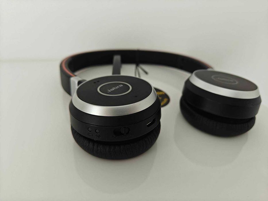 Jabra Evolve 65 SE MS Stereo USB-A - Como Novo, Completo, Sem Marcas
