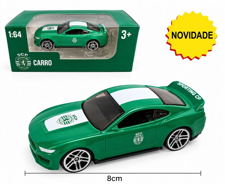 Carrinhos miniatura do Sporting SCP