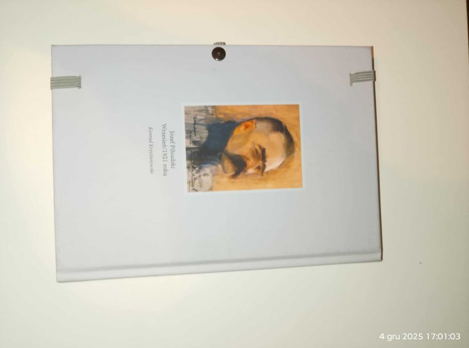 Notatnik z gumką z Józefem Piłsudskim