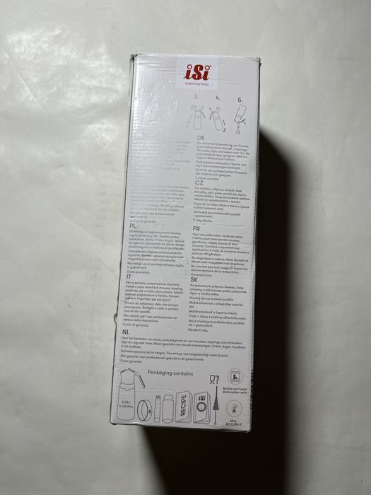 Сифон для сливок ISi Creative Whip