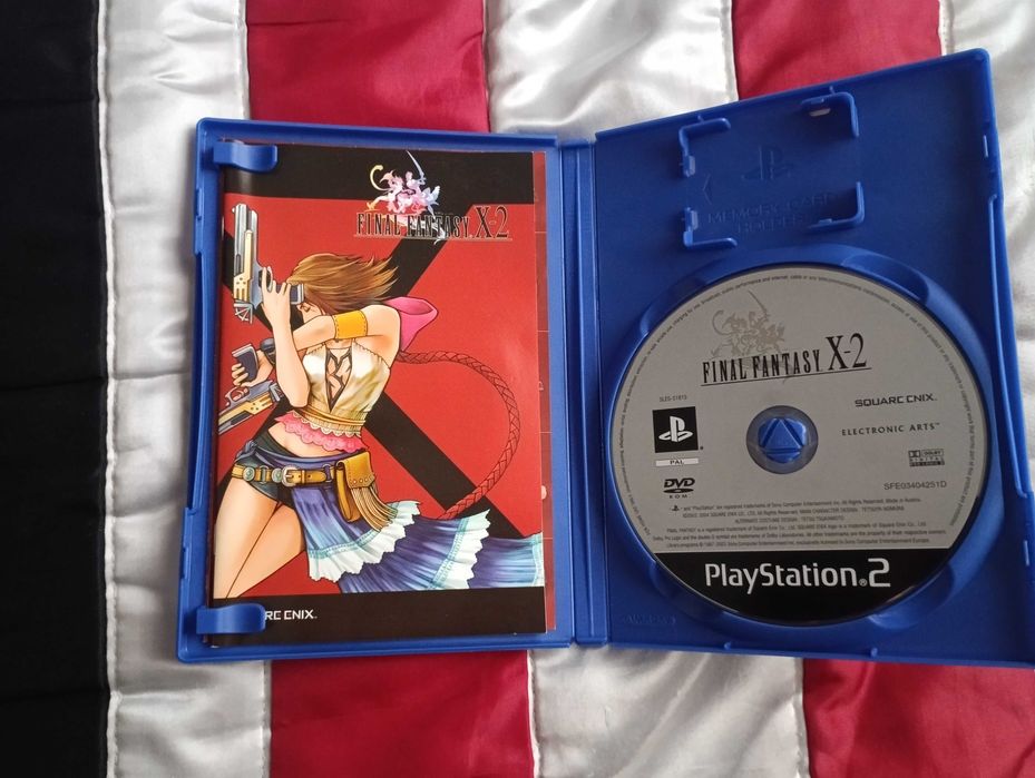 Final Fantasy X2 + Cartão de Memória Oficial Sony PS2