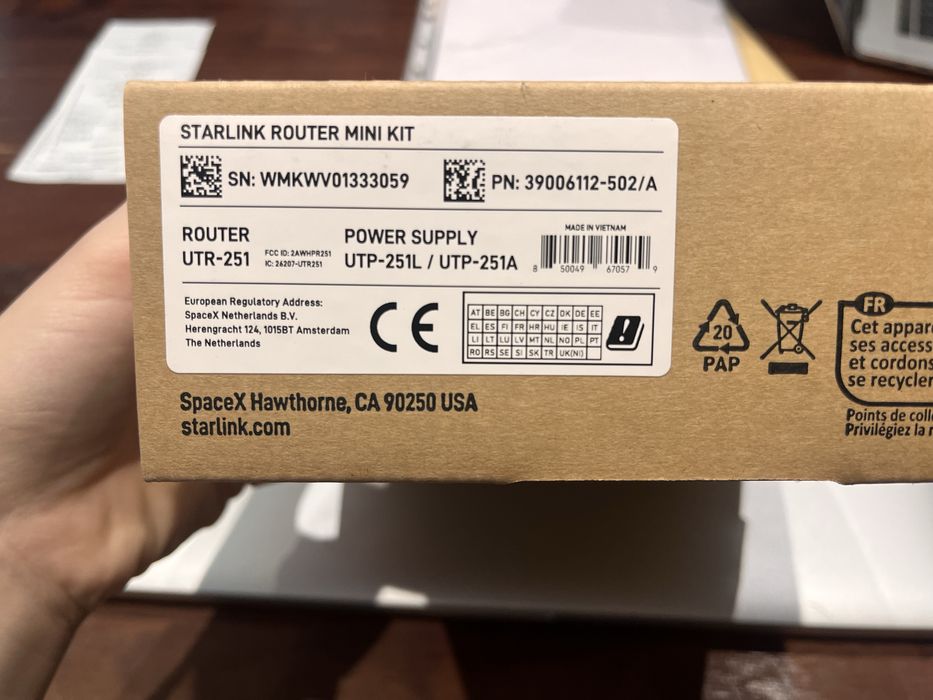Router mini kit starlink