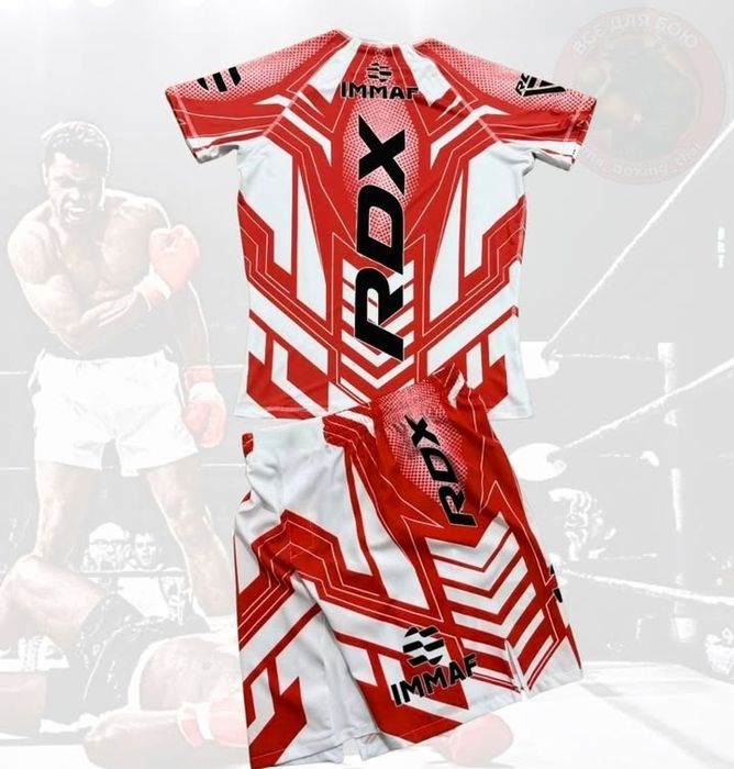 Дитячий комплект для тренувань ММА /боротьби (футболка + шорти)