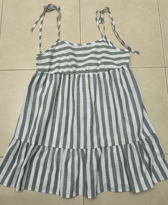 Vestido Riscas Novo Shein