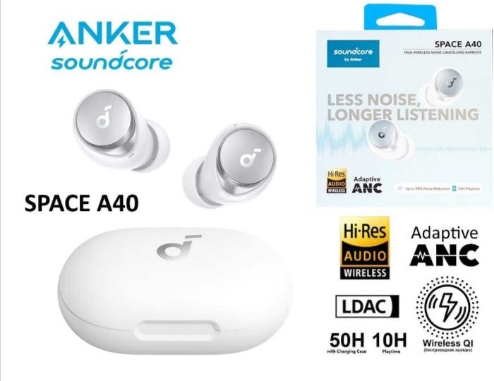 Anker SoundCore Space A40 (White)