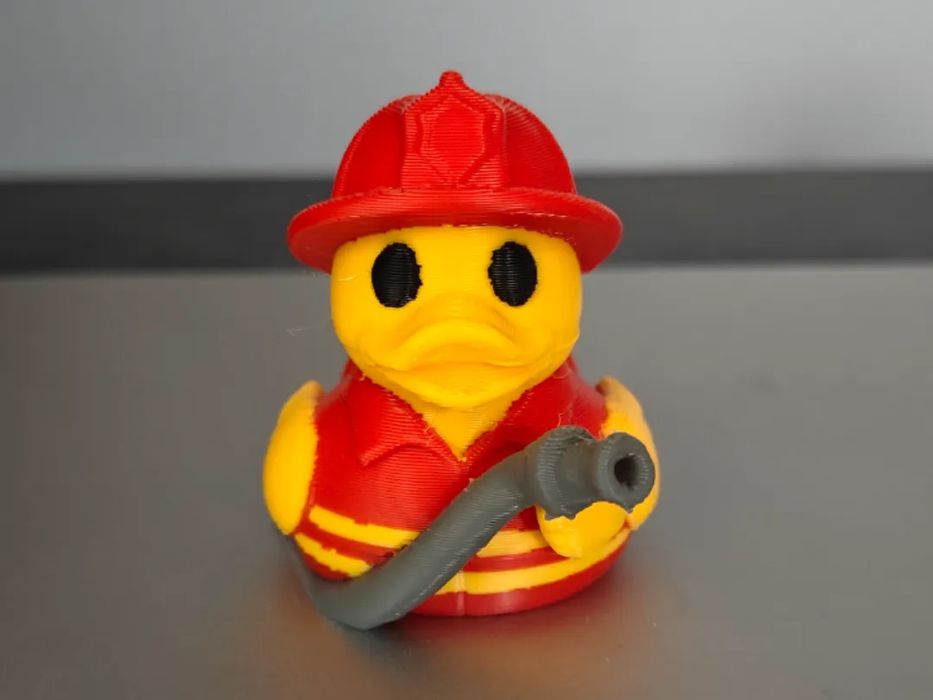 Pato de Borracha Bombeiro