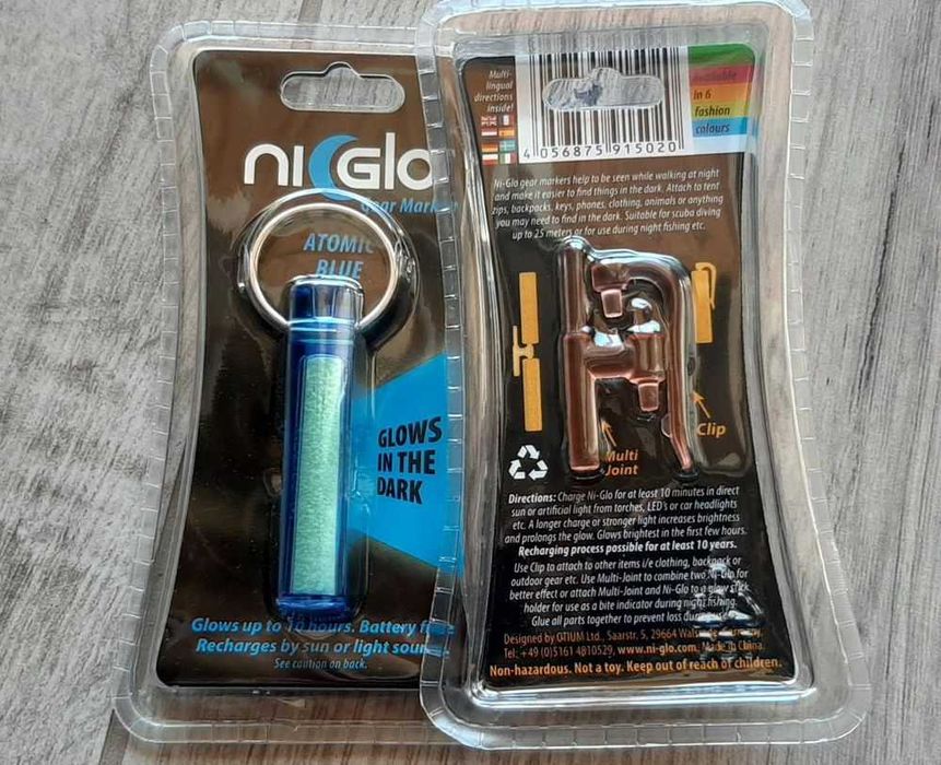 СВЕТОВОЙ БРЕЛОК Ni-Glo(фонарик,поплавок,пигмент,катафот,индикатор,маяк