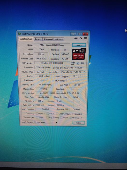 Відеокарта amd r9 280x
