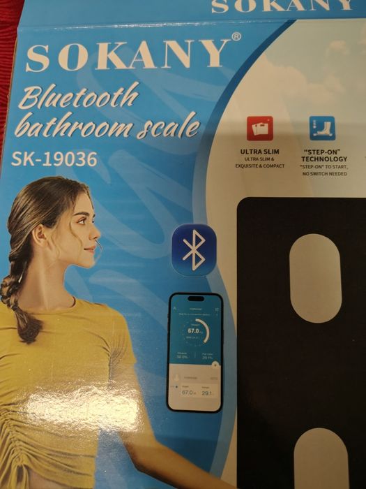 Balança digital bluetooth
