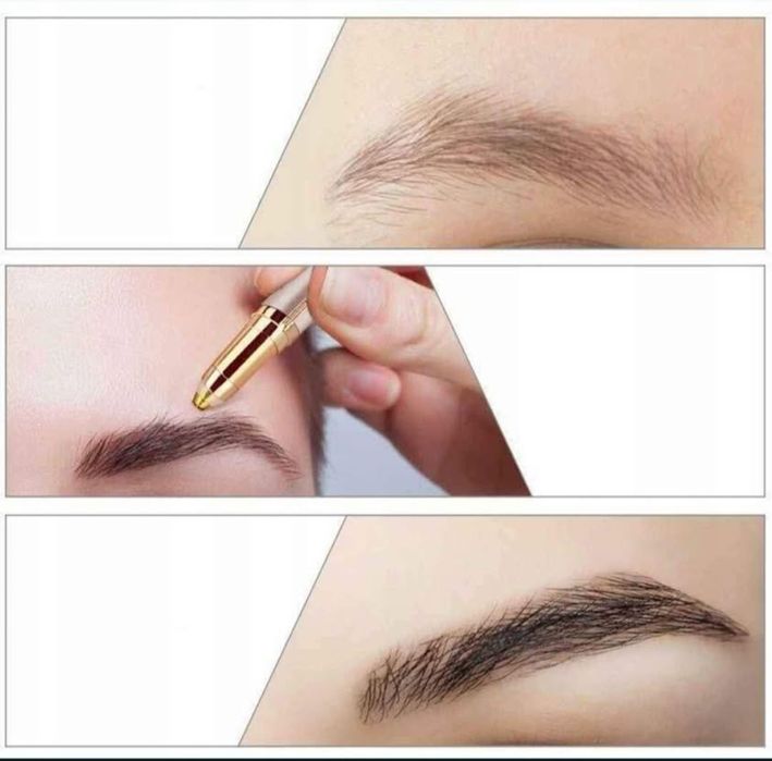 Depilator do brwi twarzy golarka trymer dla kobiet!