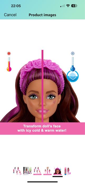 Barbie Color Reveal Doll Ballerina