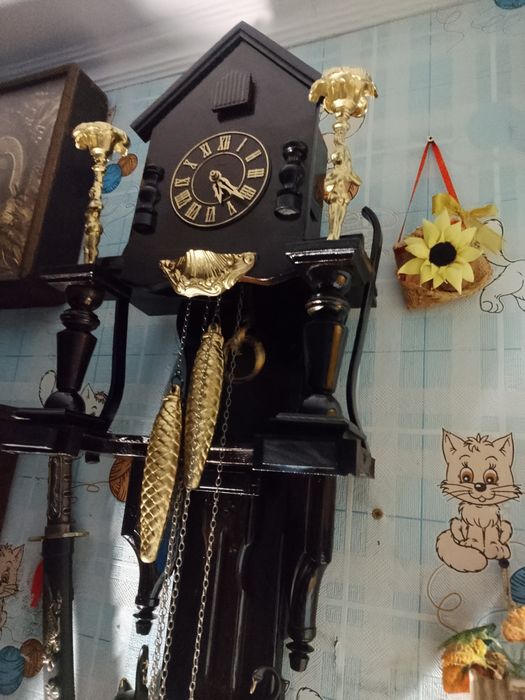 Годинник ЗОЛОТА ЗОЗУЛЯ ХХ Часы с кукушкой  GOLDEN EXCLUSIVE оригинал