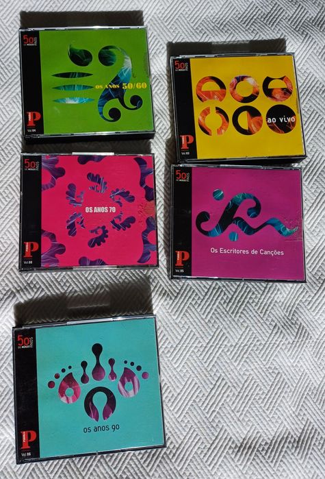 CDS  Músicas dos anos 50, 60, 70,90