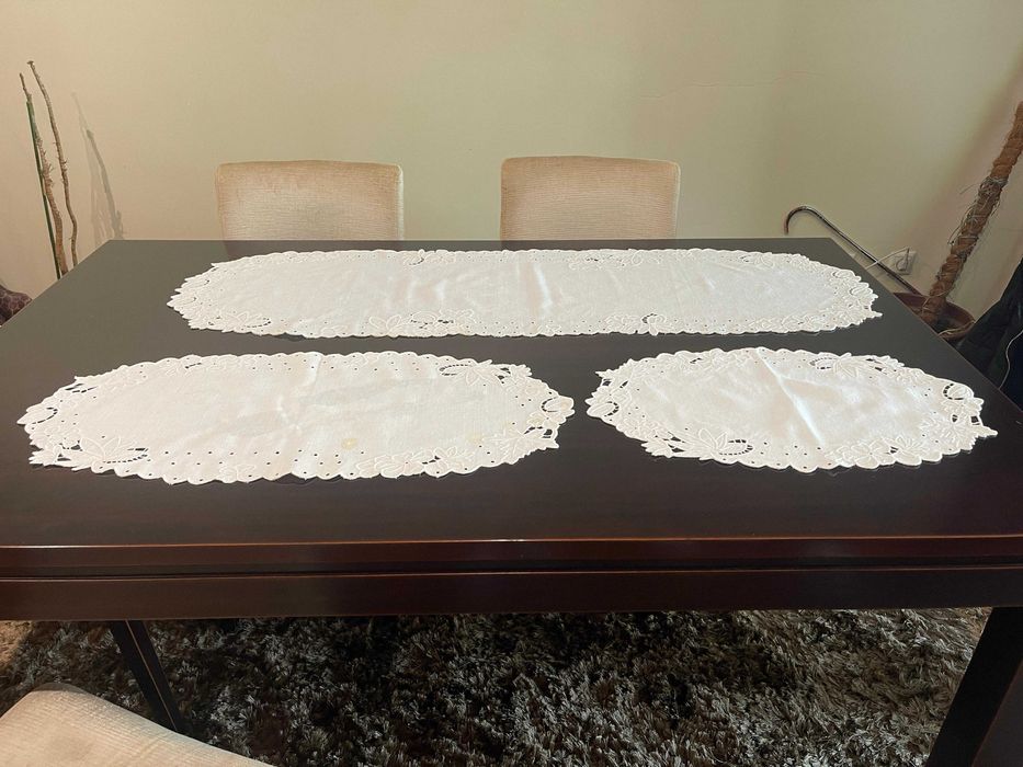 3 conjuntos de linho