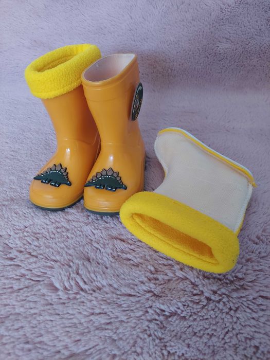 Гумові чобітки для хлопчика, розмір 23