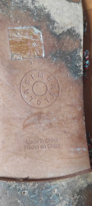 Originais sandálias de corda da marca Bimba Y Lola, n. 38