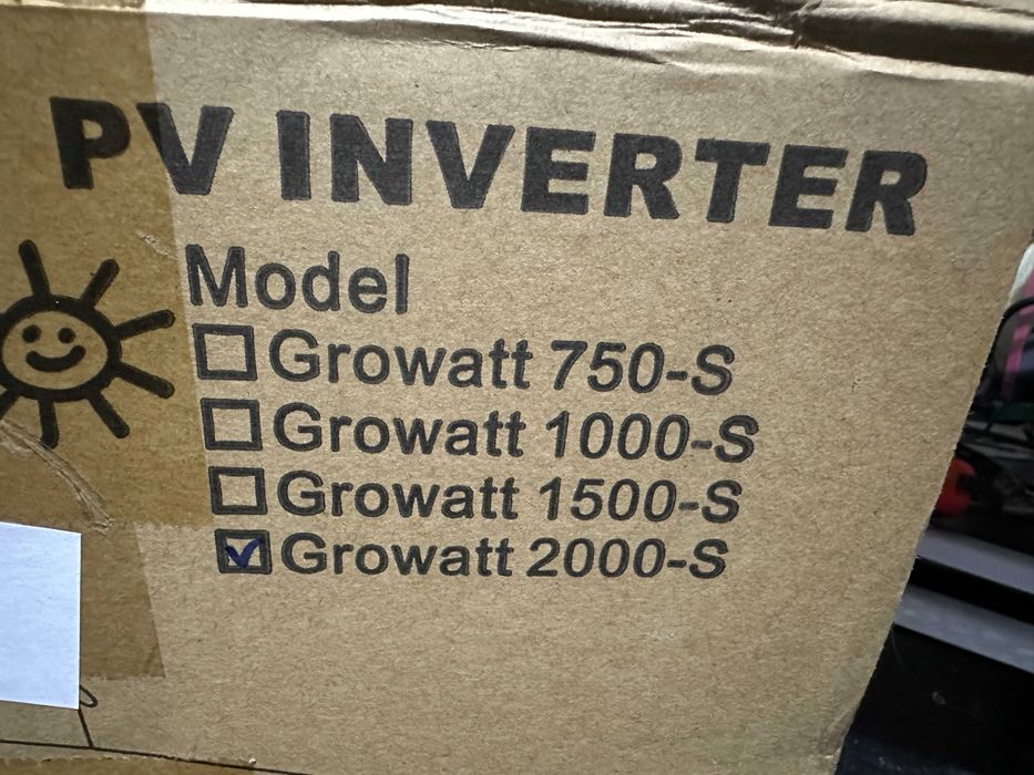 Inversor Monofásico 2000W Ongrid (Ligado à rede elétrica) Novo!