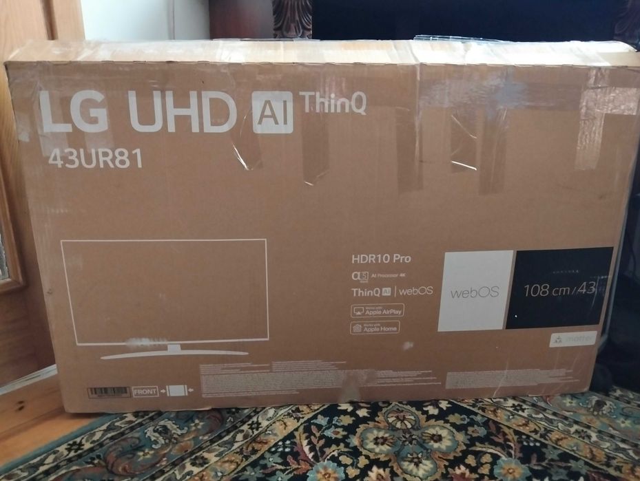 телевізор LG 43UR81006 4K Smart TV UHD AI ThinQ