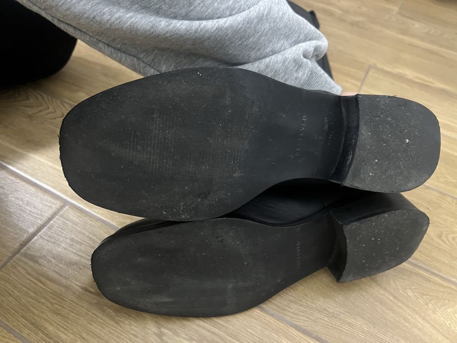 Шкіряні чоботи в жокейському стилі EU38 Reserved