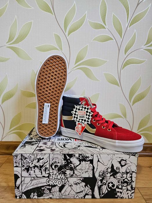 Кросівки Vans x Marvel Captain Marvel SK8-Hi