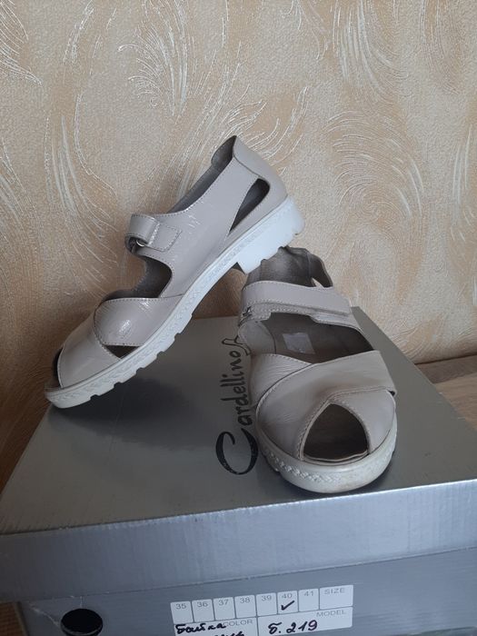 Босоножки 39 размер кожа