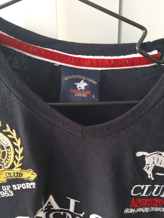 Geographical Norway bluzka meska L granatowa