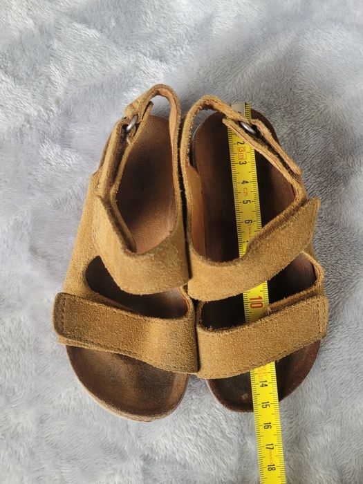 Замшеві босоніжки для хлопчика Zara Baby 24р.
